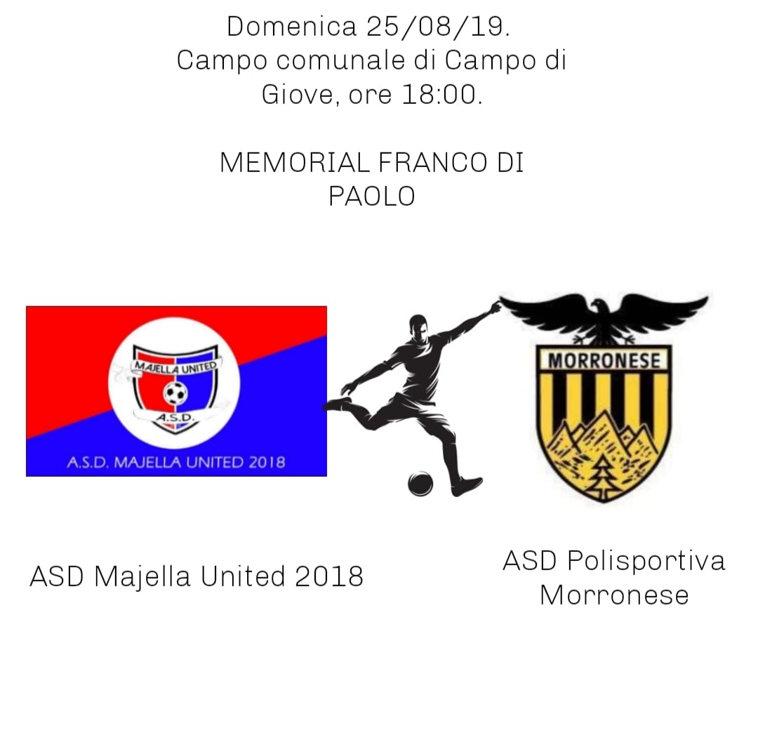 EVENTO | Amichevole Majella United - Polisportiva Morronese