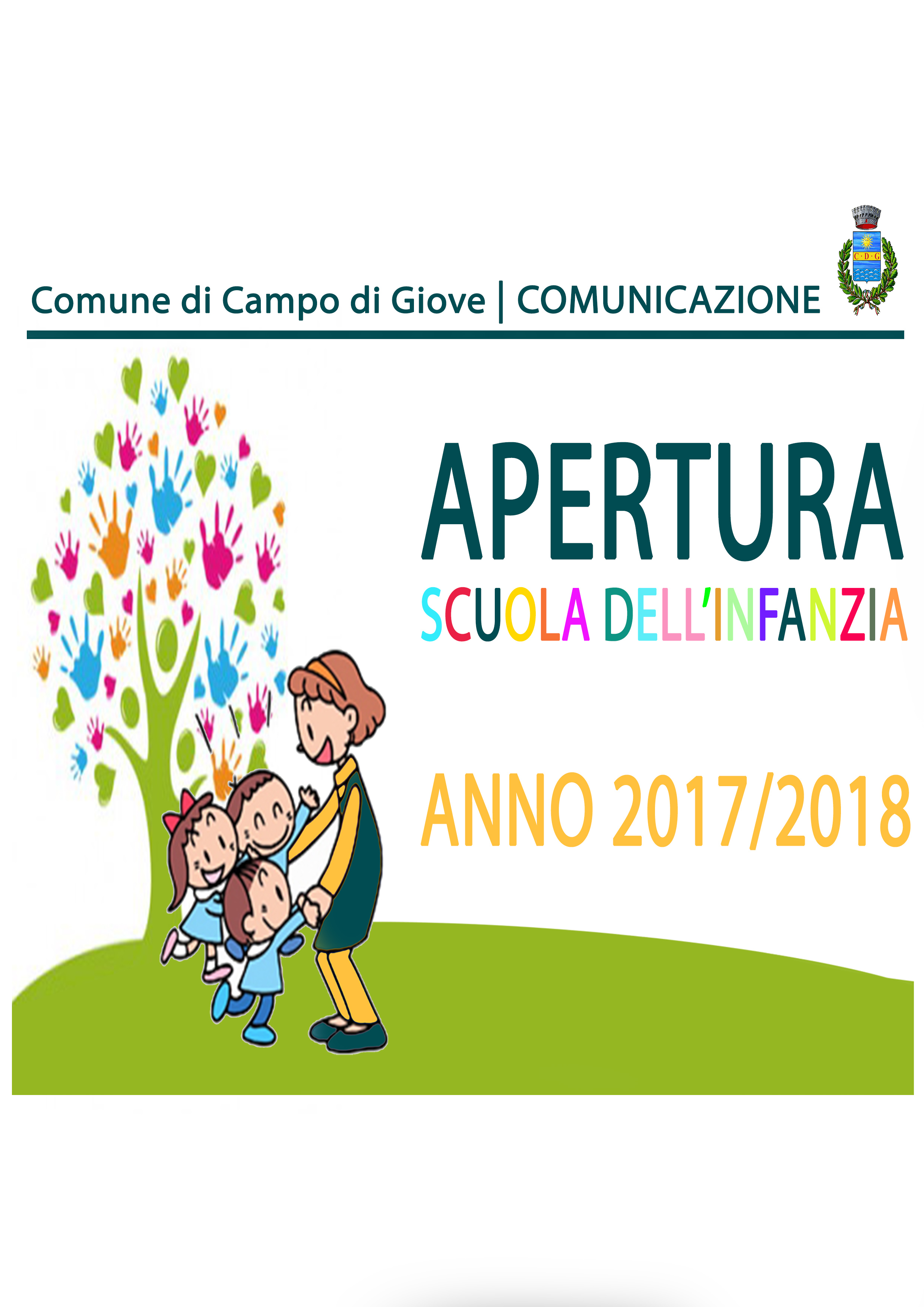 Apertura scuola dell'infanzia anno 2017/18
