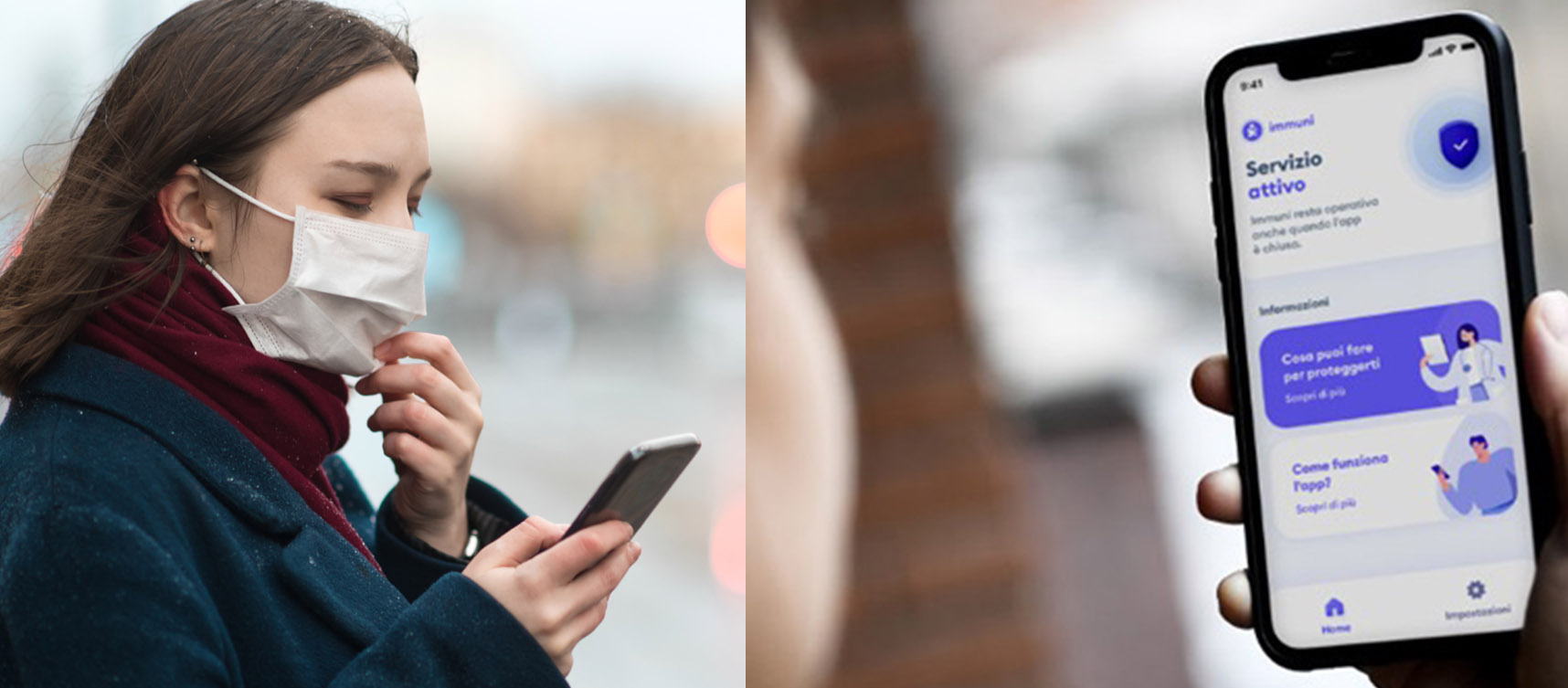 EMERGENZA COVID-19 |  Mascherine obbligatorie anche all'aperto. Si consiglia l'uso dell'app "immuni" 