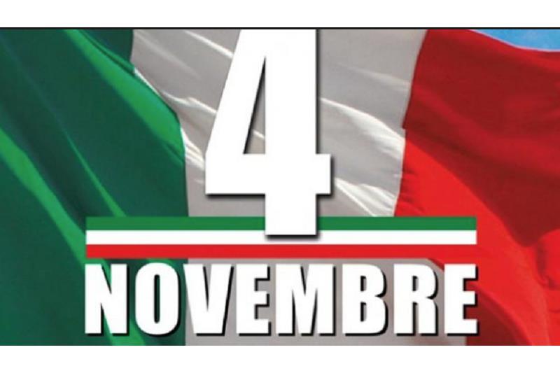AVVISO | 4 Novembre, cerimonia annullata.