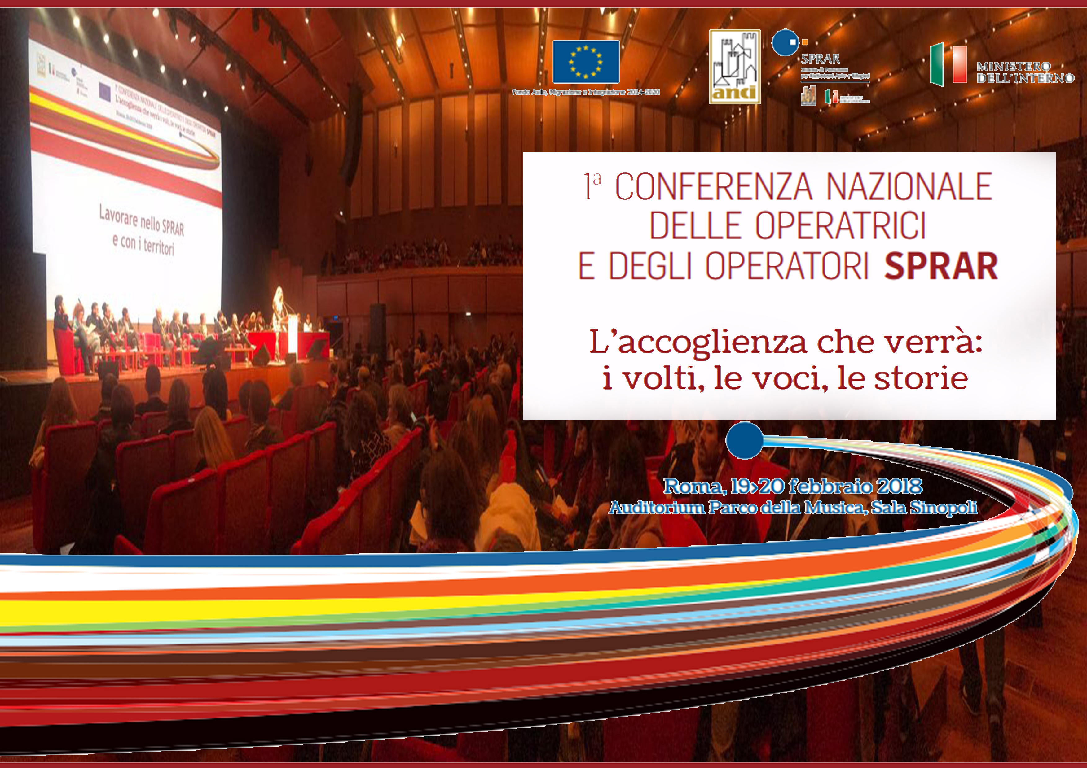 NEWS | Prima conferenza nazionale delle operatrici e degli operatori SPRAR – L’accoglienza che verrà: i volti, le voci, le storie.