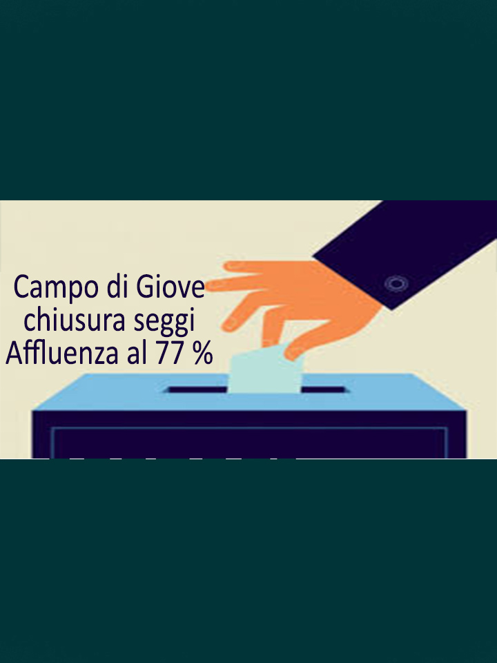 ELEZIONI | Chiusura seggio, dato affluenza.