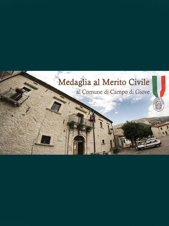 AVVISO| Mercoledì 25 Aprile, a L'Aquila, l'Amministrazione Comunale ritirerà la Medaglia d’Argento al merito civile.