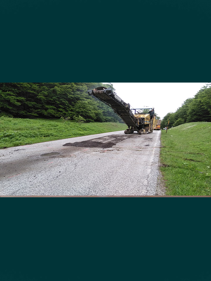 COMUNICAZIONE | Sono in corso i lavori di riparazione della strada SP 12 Frentana.