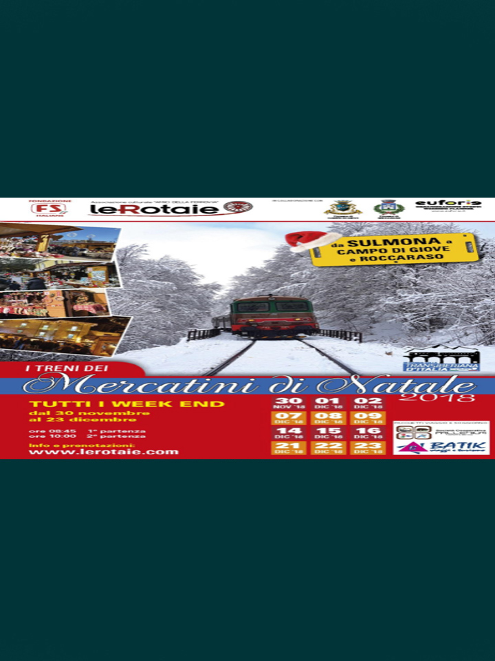 EVENTO | Mercatini di Natale. In Arrivo 4 Weekend in pieno clima Natalizio.